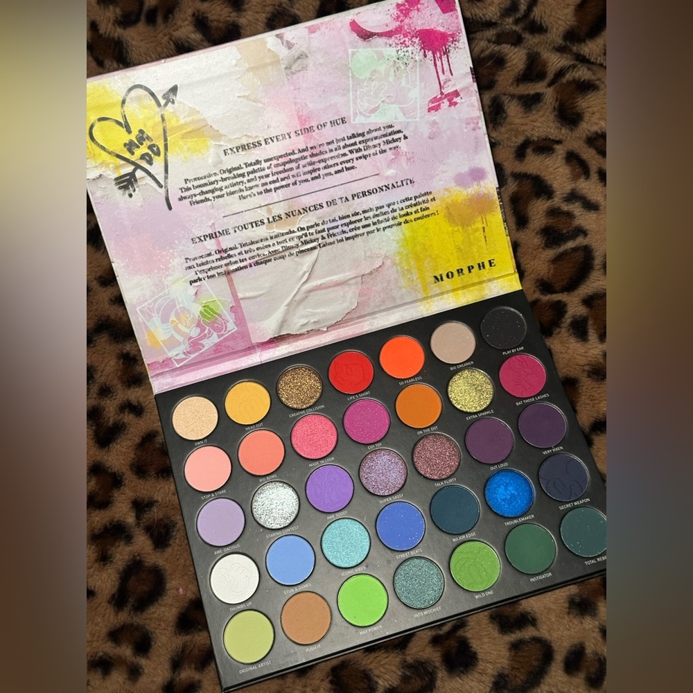 LE Morphe x Disney Mickey & Friends ‘Truth Be Bold’ Eyeshadow Palette
